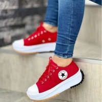beautiful red fancy classic fashion shoes 