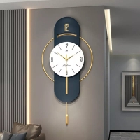 Double sided wall clock