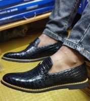 black snake skin pattern with decoration mens officials closed shoes rubber soled Monk official restocked, ‼️ 40/41/42/43/44/45