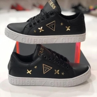 Guess Star Sneakers size:36/37 Function: wear-resistant Toe shape: round head,Upper Material:Upper height: low Wearing style: front tie Artificial PU Sole Material: Rubber