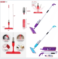 Spray Mop with 360 Degree Handle MopShape  rectangle Reusable Microfiber PadUsage: Home, Kitchen, Wooden Floor, Ceramic Tiles, Floor Tools colours available: Red,  blue