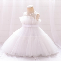  White kids party dress For ages from 2 years to 5 years
