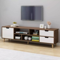 Nordic TV Cabinet   High quality 3 shelves drawers storage living room tv station furniture   Size:140*30*38cm  tv stand