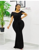 Best quality Black Bodycon Homecoming Dresses/bridesmaids Dresses/African Wedding