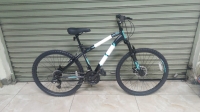 Buy New Huff American brand size 26 adult bicycle with alloy double wall rims Mountain bike comes with front and rear mechanical disc brakes