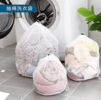 Drawstring Mesh Laundry Bag, 6 Pcs Durable Laundry Net Washing Bag for Washing Machine Travel, Delicates, Bra, Baby Cloths,Toy Storage（3 Size）
