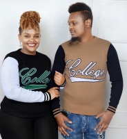 Buy high quality unisex Unisex round neck sweaters Size m, l, xl couple sweaters
