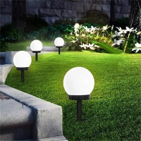 Buy 6 pieces  outdoor Solar Garden LED Lights Waterproof Landscape Pathway LED Lamp Outdoor Decor