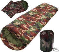 Heavy duty Envelope Camping Sleeping Bag Splicing Single Travel  Outdoor Army Military Sleeping Bag//  