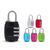 Order 4 Digit Combination Lock - Indoor Outdoor Padlock for Gym School Locker, Tool Box, Case, Hasp Storage, Gate Compact Zinc Alloy Luggage Lock 