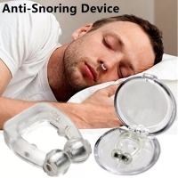 Buy JHF Anti Snore Nose Clip, Silicone Magnetic Anti Snoring Mini Nose Clips, Wonderful Sleeping, Magnetic Nose Clip,Silicone Anti Snoring Device for Better Sleep (1)