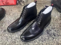 Best quality Black Billionaire Leather Oxford Shoes Laced Official Boots rubber sole and a leather upper For durability  TRIED, TESTED size 39 to 45