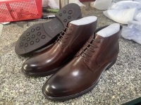 Dependable Men Official Shoes Dark Brown Leather Oxford Shoes Laced Official Boots rubber sole and a leather upper For durability TRIED, TESTED size 39 to 45