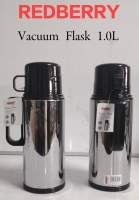 Redberry Vacuum flask with glass refill  capacity 1.0ltr 