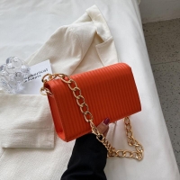 Outstanding Red Sling bag Fashion Women Shoulder Bag 2022 New Luxury Handbags for Women Striped Leather Female Crossbody Bag Simple Casual Designer Bags