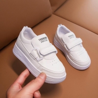 White 4-12 Years Children Casual Shoes for Boys Girls White Sports Running Shoes Kids Sneakers Students School Board Shoes Sizes 29 - 37