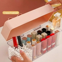 Order 18+1 Lipsticks Storage Container [PINK]