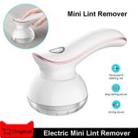 Lint Remover, USB Rechargeable Fabric Shaver, Portable Bobble Remover for Clothes, Sweater Lint Cleaner with Stainless Steel Blades