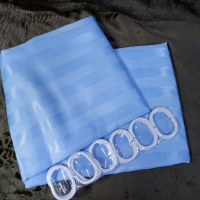 Buy this amazing affordable plain shower curtais size 180*200 cm [BLUE]