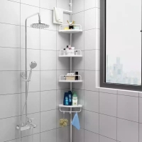 Buy this Generic 4tier Telescopic Bathroom Corner Shelf Shower Caddy