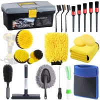 Order this amazing 25PCS DETAIL CAR CLEANING TOOL KIT package