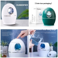 3D Large Capacity 800mls Air  Aromatherapy with ultrasonic cool water mist Humidifier/Diffuser for led night light.