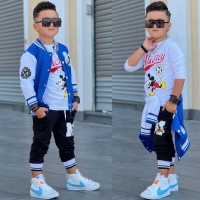 Sport White with Blue inner 4-12 Years Children Casual Shoes for Boys Girls White Sports Running Shoes Kids Sneakers Students School Board Shoes  Sizes 29 - 37