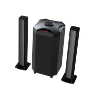 Amtec 02 is a 2.1-channel multimedia speaker system that offers a combination of powerful sound, a durable design, and a variety of features. It is a great choice for anyone who wants a versatile speaker system for both indoor and outdoor use.