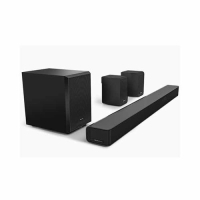Hisense AX5100G Immersive 5.1 Soundbar: Unleash Cinematic Audio with 340W of Power:  Wireless Surround Sound Bliss: Hisense AX5100G with Rear Speakers and Subwoofer: Feel the Boom: Hisense AX5100G with 6.5