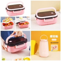 2 IN 1 SET MICROWAVABLE LUNCH COMBO SET. 