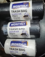 Quality Heavy duty monthly trash bags