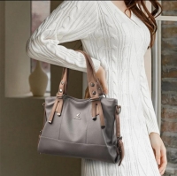 TAPIVA Shoulder Bags Handbag Lady PU Leather Shoulder Bag Large Capacity Handbag Retro Messenger Bag Lady Bag