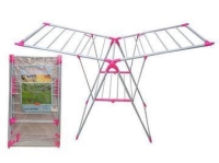 Clothes Drying Rack Foldable and Portable Outdoor/Indoor Now Available in Pink and Blue