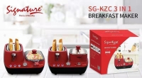 3in1 Multipurpose Breakfast Maker  (SG-KZC) Signature breakfast maker