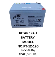 Ritar 18AH Solar Battery Model NO.RT-12-180 12Volts 18AH/20HR
