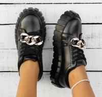 Chain Decor lace-up front Prada sneakers//Sizes: 36-43