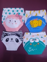 Baby Reusable Ecological Cloth Diapers Children Potty Training Pants Toddler Washable Learning Panties Nappy Changing
