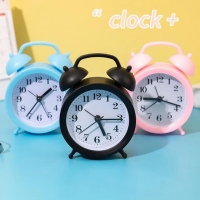 Cute  Alarm Clock with Large Analog Battery Operated Clock at Dawn