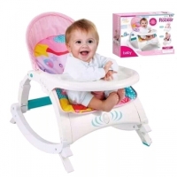 3 in 1 Baby Rocker versatile seat lets you choose between three reclining positions