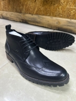 Black leather oxford Clarks Official boots Limited edition / Official shoes Sizes 38-46