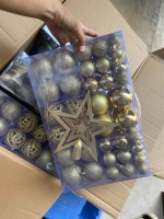 RI1-L9r 101 pieces Christmas balls with Christmas star