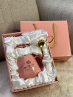 RIF-14Kn Forever love gift set CUP+LID +SPOON