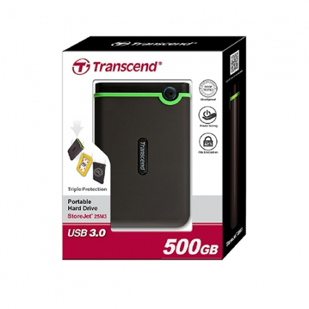 Transcend 500GB External Harddrive